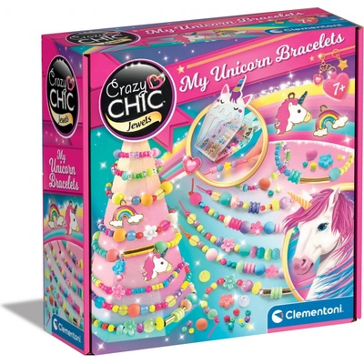Clementoni Crazy CHIC - Kreativní set - Náramek s jednorožcem