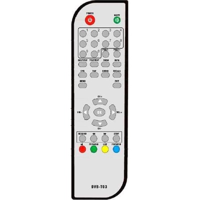 GENERAL DOONIO DST01B, DVB-T03 - съвместимо дистанционно управление на марката General (DST01B, DVB-T03)
