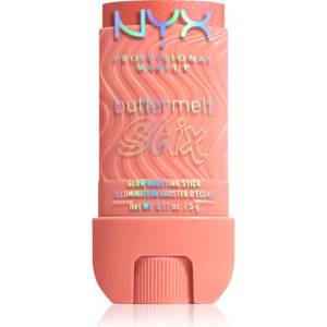 NYX Professional Makeup Buttermelt Glow Stix озаряващ стик цвят 09 Melt Down 5 гр