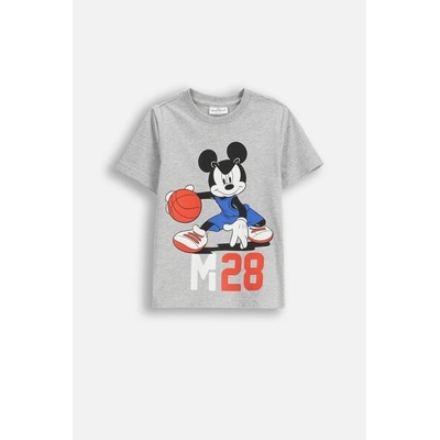 COCCODRILLO Tričko s krátkým rukávem šedý s potiskem vpředu a vzadu licence MICKEY MOUSE