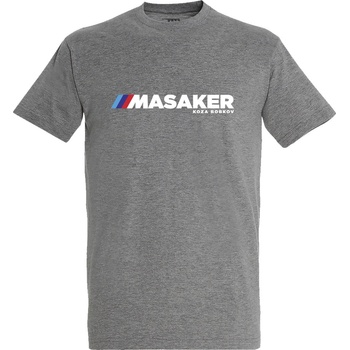 Koza Bobkov tričko Masaker 2023 šedé