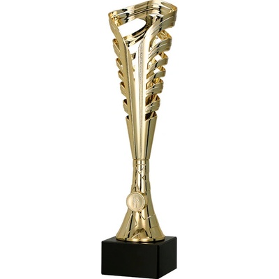 Plastová trofej Zlatá Výška: 41 cm – Sleviste.cz
