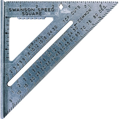 Swanson úhelník Speed Square 7" (17,7mm) pouze palcová stupnice