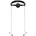 Bedroom Fantasies Ball Gag with Nipple Clamps Black
