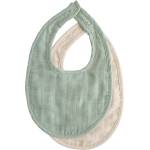 Mushie Муселинови лигавници Mushie - Roman Green/Fog, 2 броя (004464) - baby