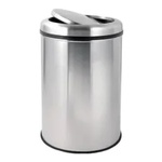 HORECANO HORECANO-Кош за отпадъци с люлеещ капак 16L ХРОМ Ø25xh38, 5cm (4513.0000S. 430.16C) (016212)