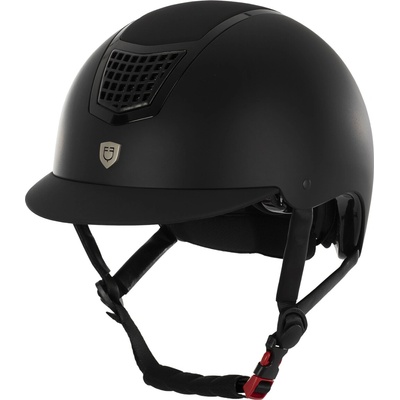 Equestro Eclipse Plain Matt Jazdecká prilba Čierna
