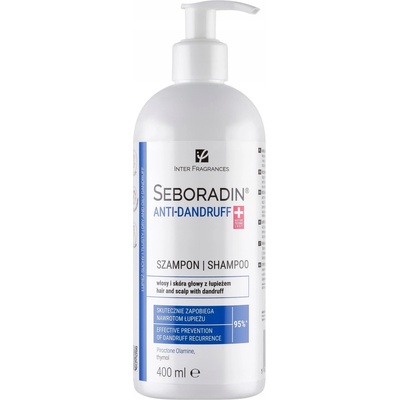 Seboradin Anti-Dandruff šampón proti lupinám 400 ml