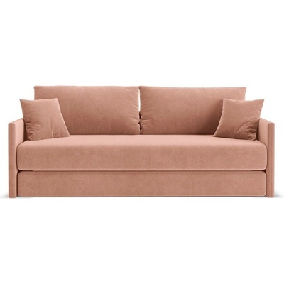 Cosmopolitan Design Розов кадифен сгъваем диван 209 cm Shannon - Cosmopolitan Design (COS_3SF_44_F1_SHANNON6)