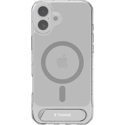TORRAS Кейс Torras Pstand Series за iPhone 16 Plus, прозрачен (X00FX1936)