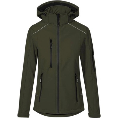 Promodoro 7865 / Дамско зимно софтшел яке - каки xxxl (40786555513)