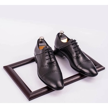 Alexander garcia Antonio garcia Мъжки кожени официални обувки - Черни 202108355580 (334145_Черно)