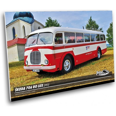 Obraz č. 15 - ŠKODA 706 RO LUX (1951) 100 x 70 cm