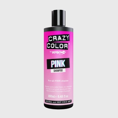 Crazy Color Pink Shampoo šampon pro růžové vlasy 250 ml