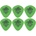 Dunlop 472R M 1 Tortex Jazz SET Перце за китара (472RM1-6PACK-SET)