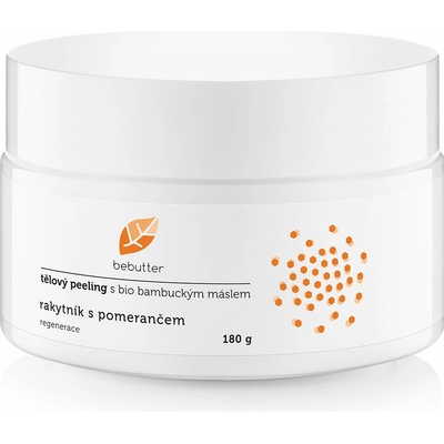 Bebutter telový peeling rakytník s pomarančom 180 g