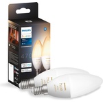 Philips White Ambiance E14 LED lamp double pack, dimmable, all shades of white, controllable via app, compatible with Amazon Alexa (Echo, Echo Dot) - 929002294404 - boombuy