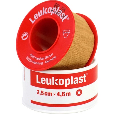 LEUKOPLAST klasická náplasť na cievke, 2,5 cm x 4,6 m 1 ks