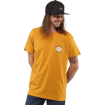 Horsefeathers Grizzly pánske tričko s krátkym rukávom sunflower