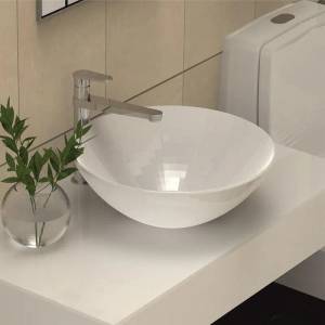 Inter Ceramic Стоящ смесител за умивалник ICF 195055C, месинг, хром, 26.9x4.5см (195055C)