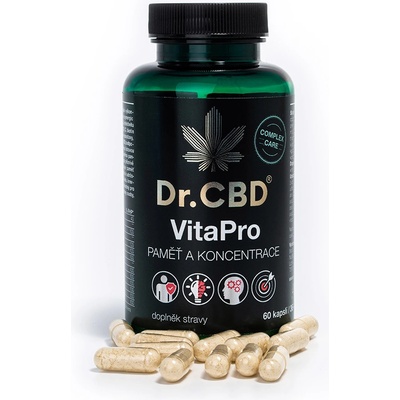 Dr.CBD VitaPro Paměť a koncentrace 60 kapslí