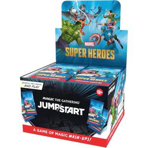 Magic the Gathering Magic The Gathering: Marvel Super Heroes Jumpstart Booster Display (24 Boosters) (D53630001) - ozone