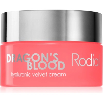 Rodial Dragon's Blood Hyaluronic Velvet Cream хидратиращ крем за лице с хиалуронова киселина 10ml