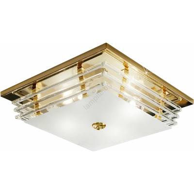 Kolarz 0342.14. 3 - Плафон ONTARIO 4xE27/60W/230V 24K златист (KL0309)