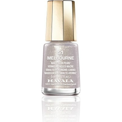 Mavala New Look Color’s lak na nehty 51 Melbourne jemně třpytivá šedobéžová 5 ml