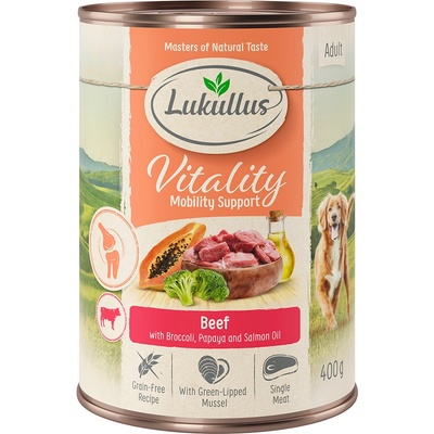 Lukullus Vitality Mobility Care hovädzie 6 x 800 g