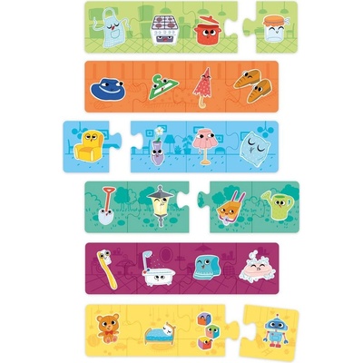 dodo - Пъзел комплект 6 броя по 4 ел. - Вкъщи