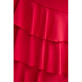 Bardot Рокля Bardot в червено къса разкроена 60029DB (60029DB)