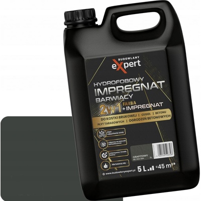 Impregnace na betonu a zámkovou dlažbu Budowlany Expert 5 l grafitová
