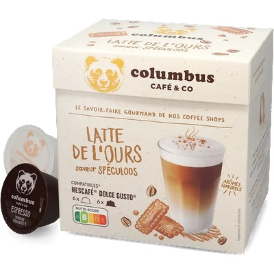 Columbus Café | Спекулос Лате - 12 капсули за Dolce Gusto