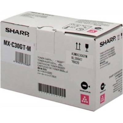 Sharp MX-C30GTM магента (magenta) оригинален тонер (MXC30GTM)