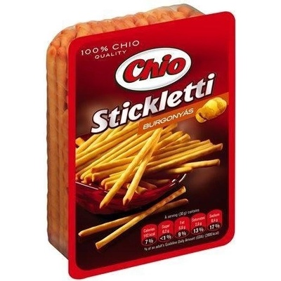 Chio Tyčinky Stickletti bramborová příchuť solené 125 g