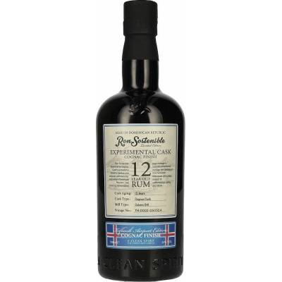 Sostenible 2008 Keflavik edition & Cognac cask 12-ti letý dominikánský rum 43% 0,7 l (holá láhev)