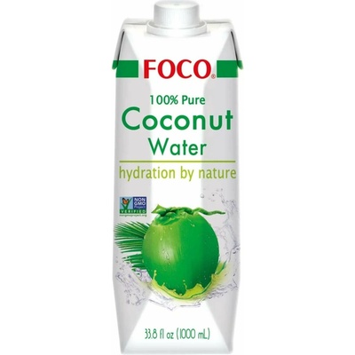 Foco Kokosová voda 100% naturálna 1 l