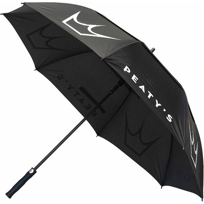 Peatys Xl Pit Umbrella 30" Double Canopy Black