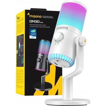 MAONO White herní DM30RGB