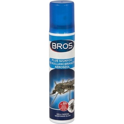 Bros Max repelentný sprej proti komárom a kliešťom 90 ml