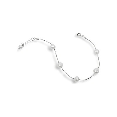 JwL Jewellery z pravých bílých perel JL0173