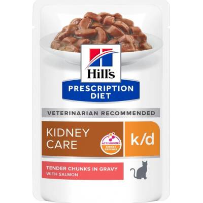 Hill's Feline K/D kapsičky LOSOS 12 x 85 g