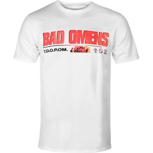 ROCK OFF мъжка тениска Bad Omens - Flower - WHT - ROCK OFF - BOTS09MW