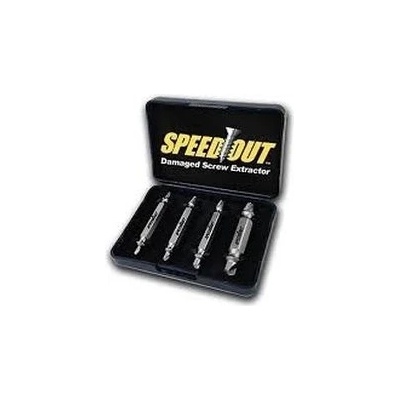 Speed Out - vytahovač stržených šroubů a vrutů - sada 4 velikostí