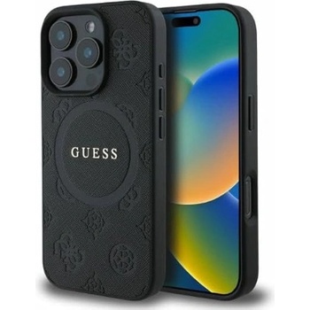 GUESS Предпазен калъф GUESS Magsafe за iPhone 15 Pro Max, черен