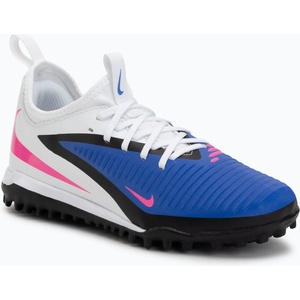 Nike Детски футболни обувки Nike Jr. Phantom 6 Low Academy TF race blue/white/pink blast