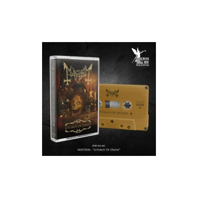 Mayhem - Liturgy of Death Music Cassette MC
