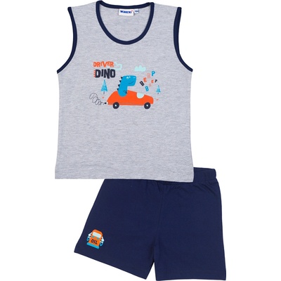 Winkiki WB 81022 dětské pyžamo šedá