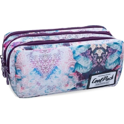 COOLPACK Правоъгълен ученически несесер Cool Pack Primus - Dream Clouds, с 3 отделения (B60026)